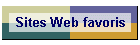 Sites Web favoris