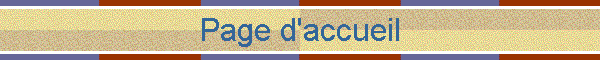 Page d'accueil